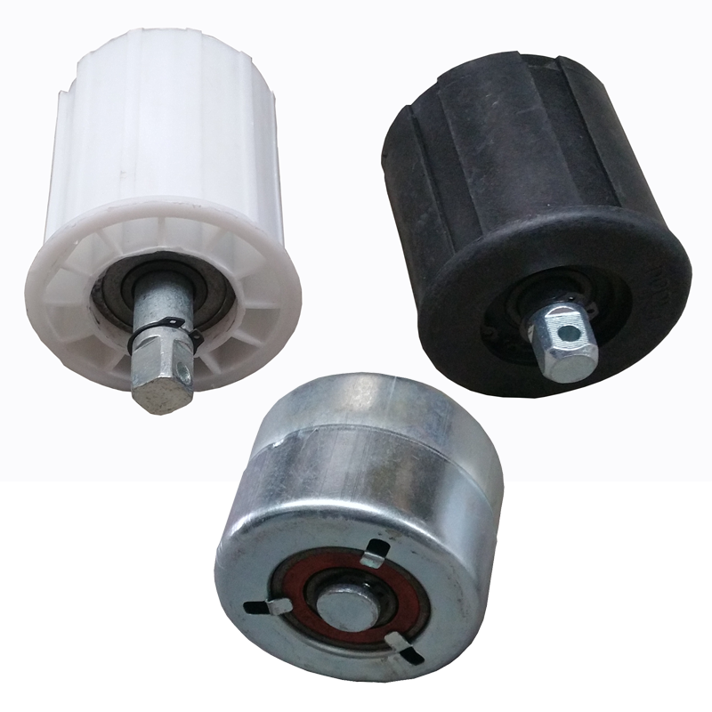 3寸電動(dòng)車庫(kù)卷簾門專用尾插堵頭悶頭80mm管狀電機(jī)大梁管專用